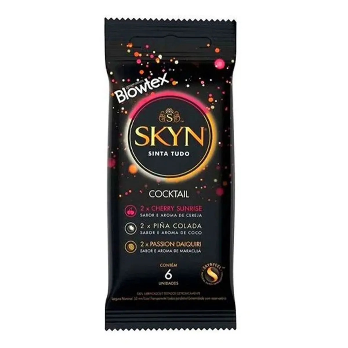 Preservativo Blowtex Skyn Cocktail 6 Unidades