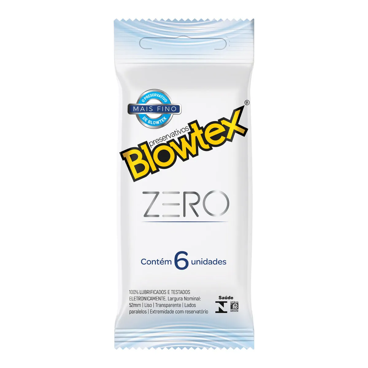 Preservativo Blowtex Zero 6 Unidades