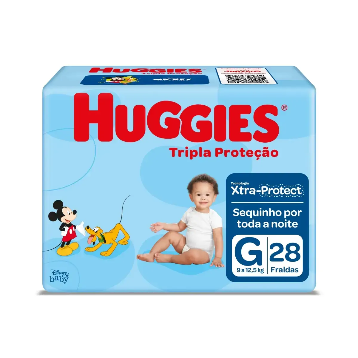 Fralda HUGGIES Tripla Proteção G 28 Unidades