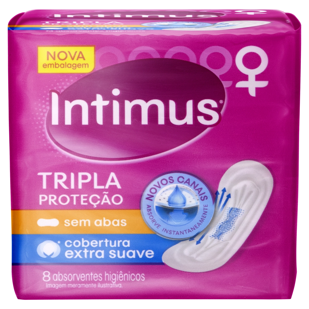 Absorvente Intimus Sem Abas