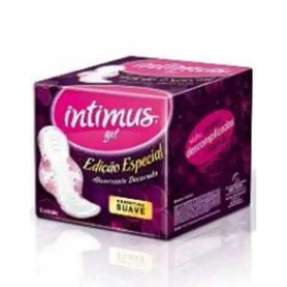 Absorvente Edic Esp Decorado Suave Intimus