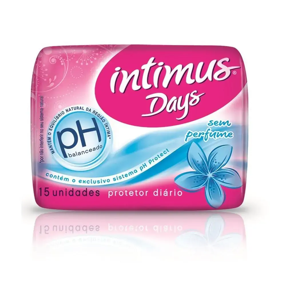 Absorvente Prot Diario S/perfume Lev/15 Pag/12 Intimus
