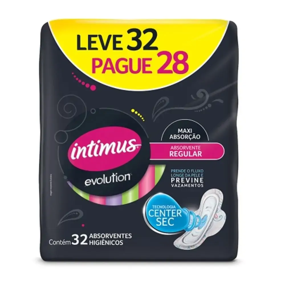 Absorvente.intimus Gel Lv32 Pg28 Evolotion