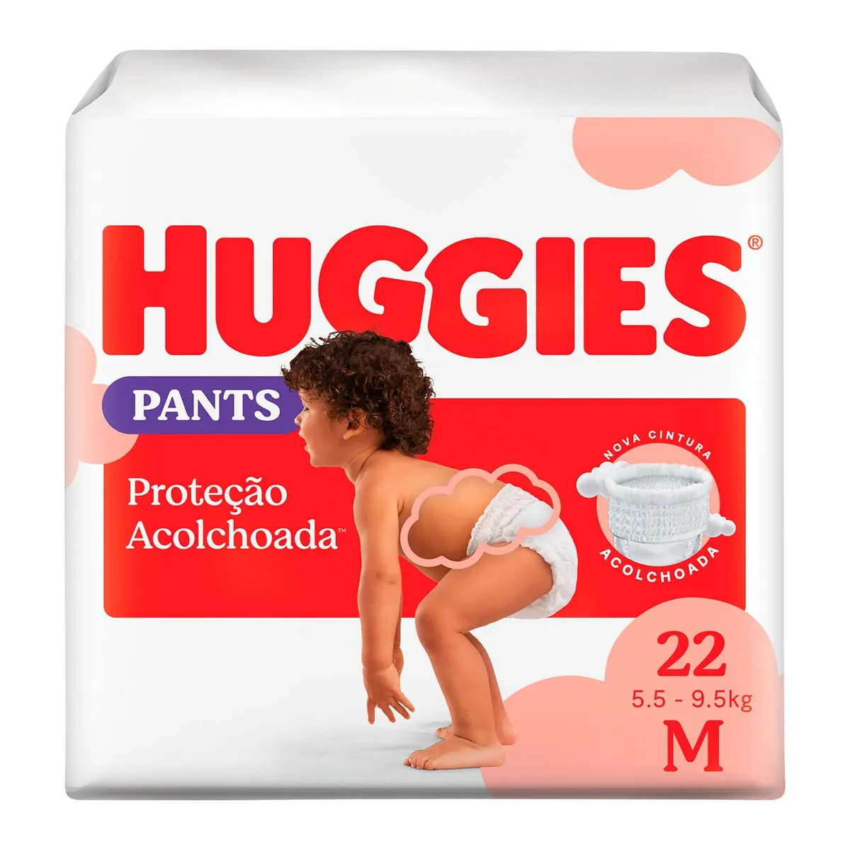 Fralda Descartável Infantil Roupinha Disney Baby Huggies Supreme Care M Pacote 22 Unidades