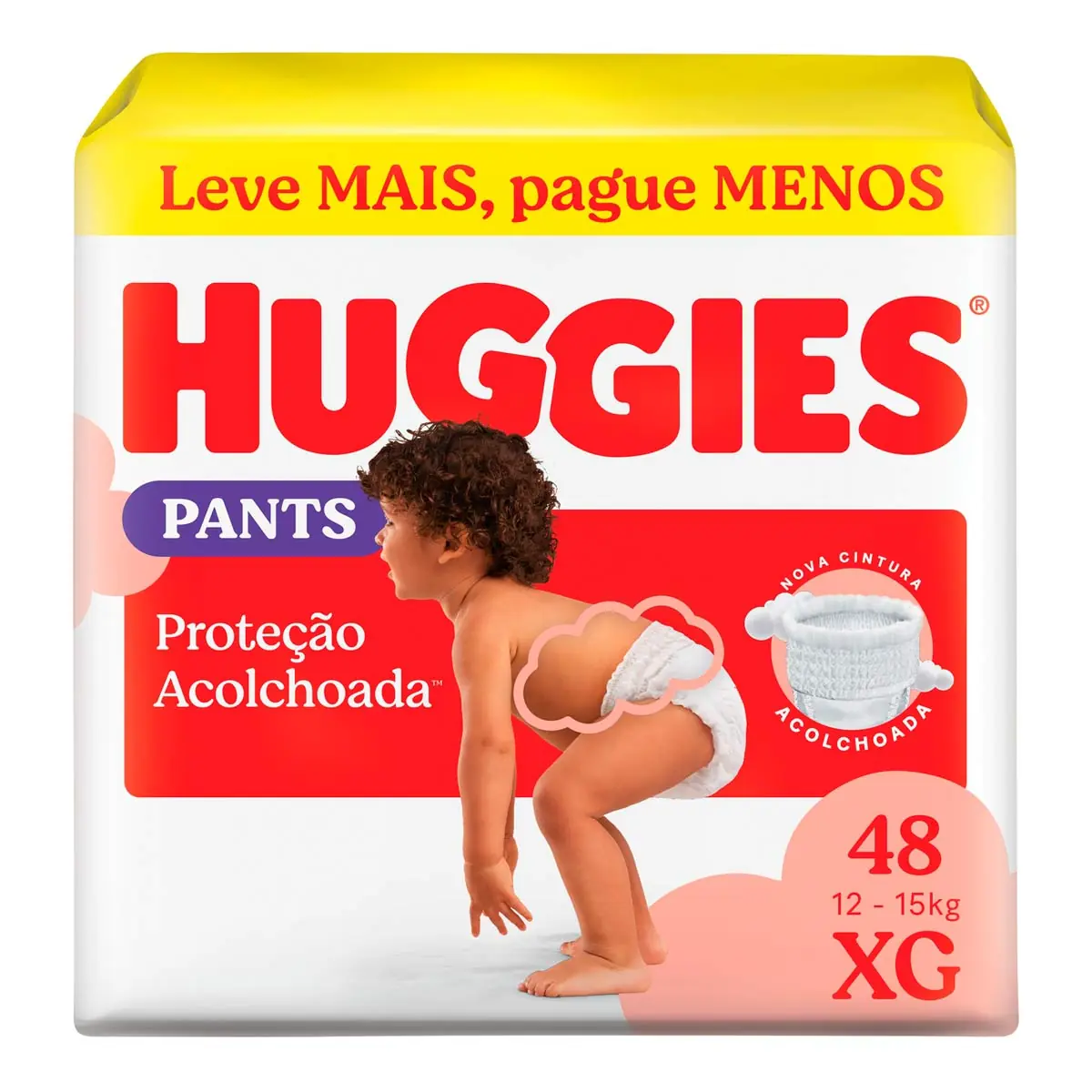 Fralda HUGGIES Supreme Care Roupinha XG Pacote 48 Unidades