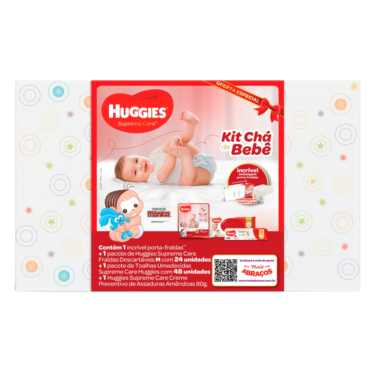 Kit Chá De Bebê Huggies Supreme Care 4 Unidades