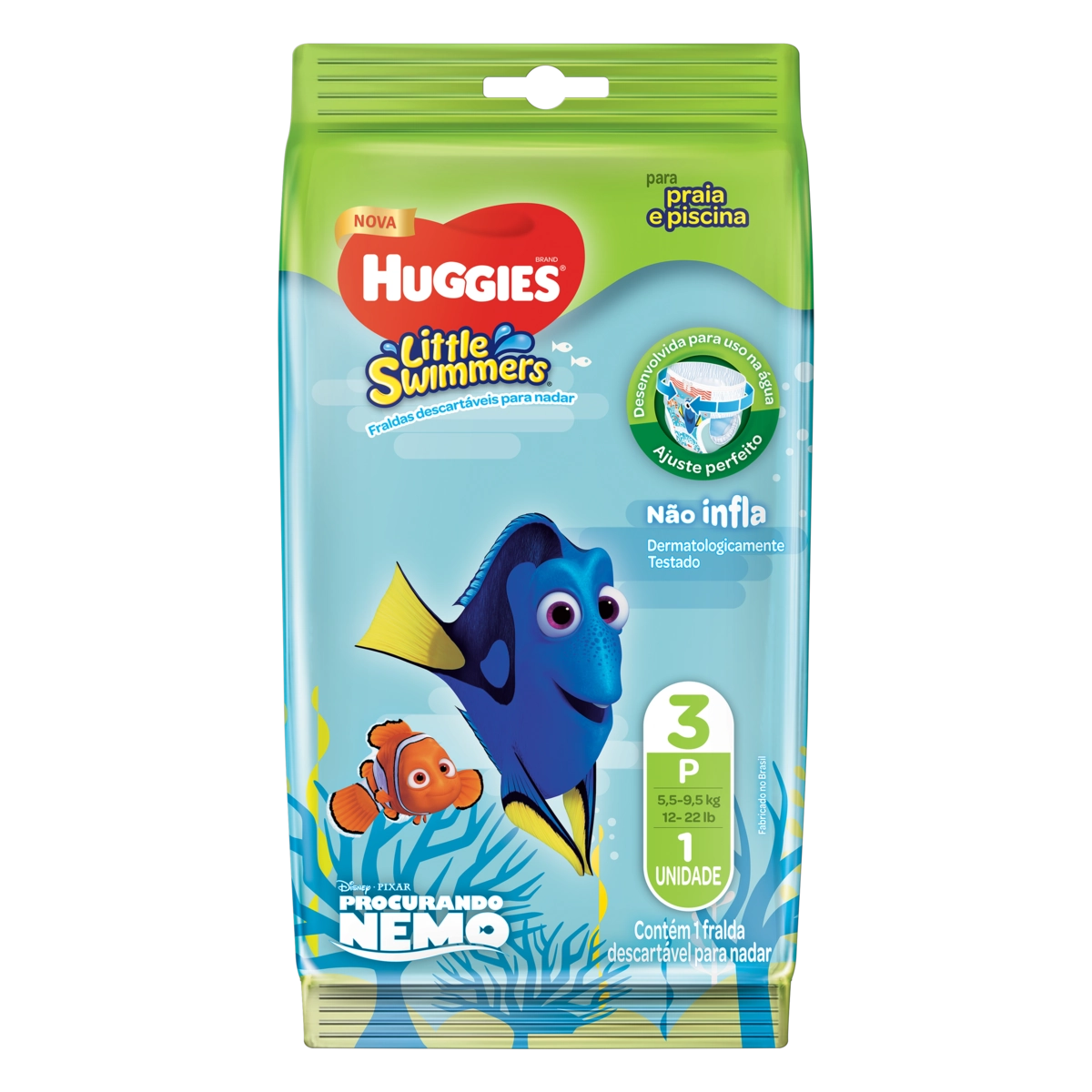 Fralda Huggies Little Swimmers P - 1 Fralda
