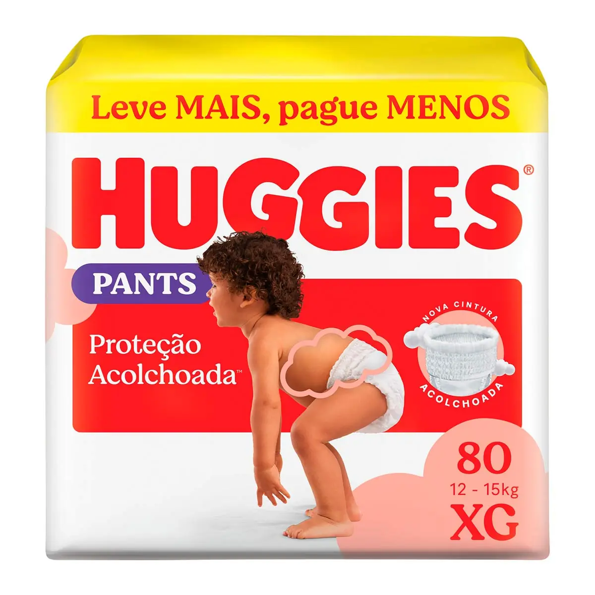 Fralda Descartável Infantil Roupinha Huggies Supreme Care Xg Pacote 80 Unidades Leve Mais Pague Meno