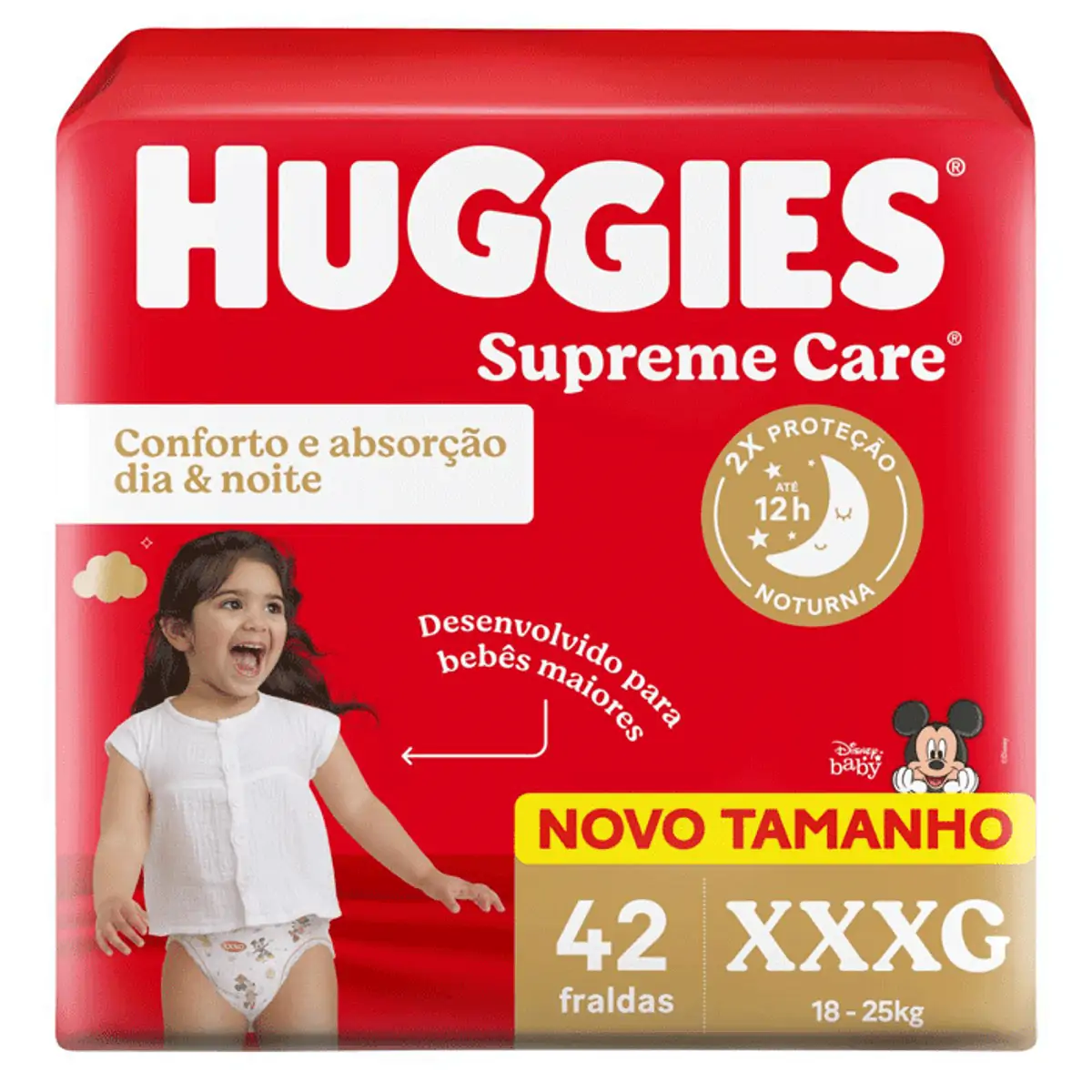 Huggies Fralda Supreme Care Xxxg 42 Un