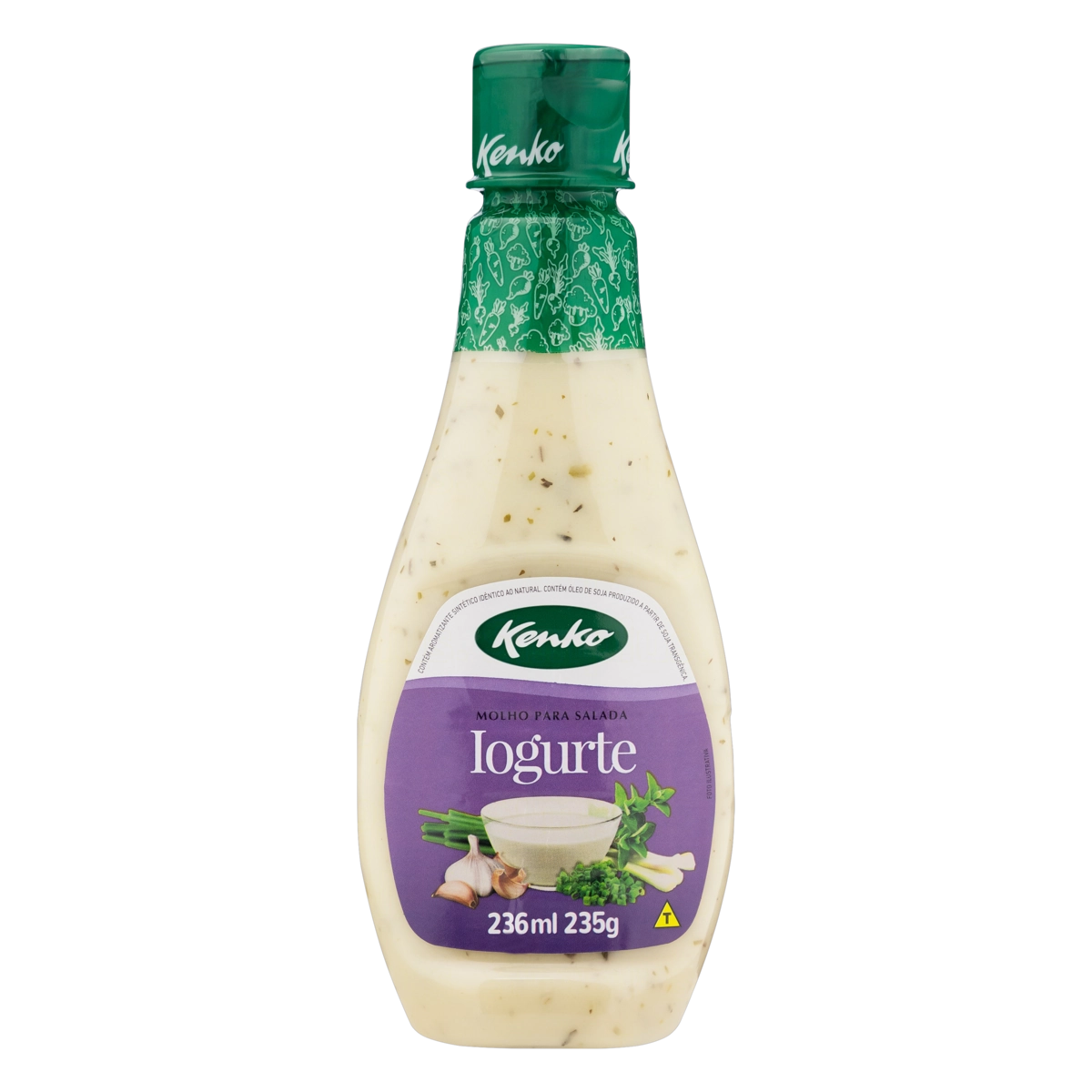 Molho Para Salada Iogurte Kenko Squeeze 236ml