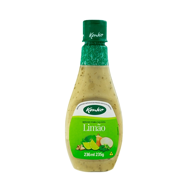 Molho Para Salada Limão Kenko Squeeze 236ml