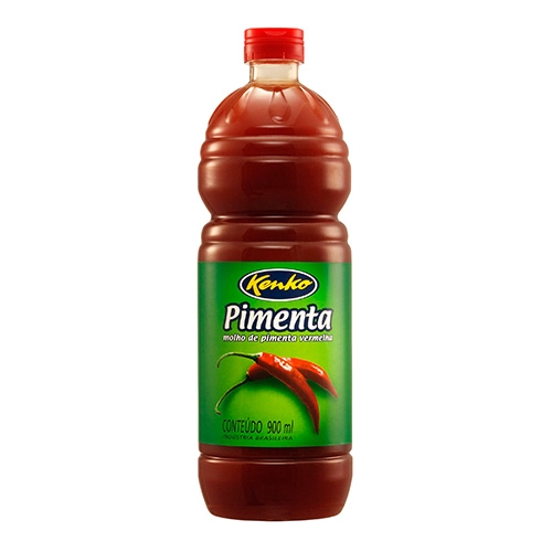 Molho De Pimenta Vermelha Kenko Garrafa 1l