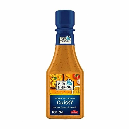 Molho Curry Blue Dragon Squeeze 175ml