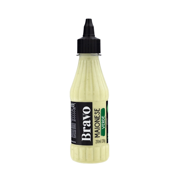 Maionese Verde Bravo Gourmet Squeeze 210g