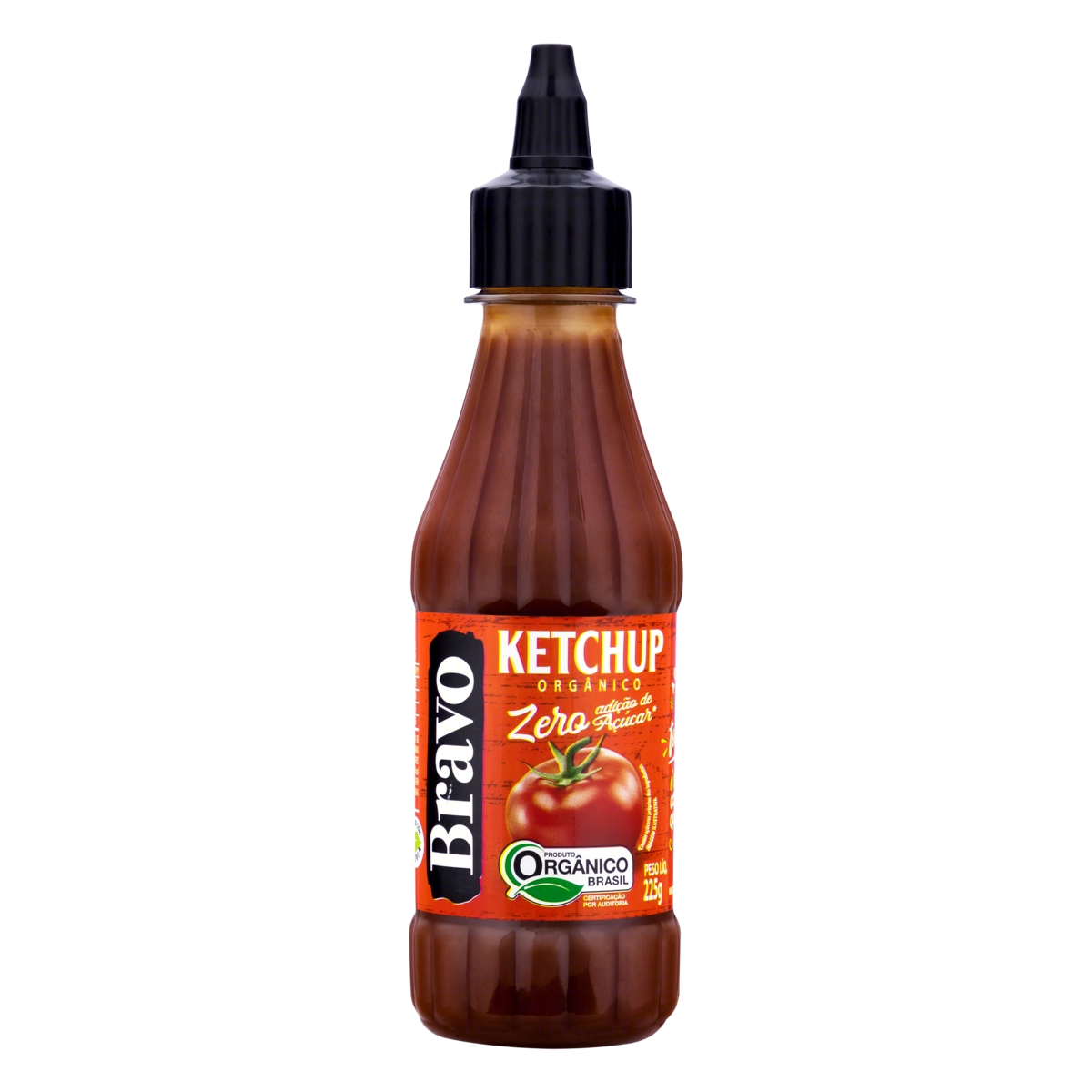 Ketchup Orgânico Bravo Squeeze 225g