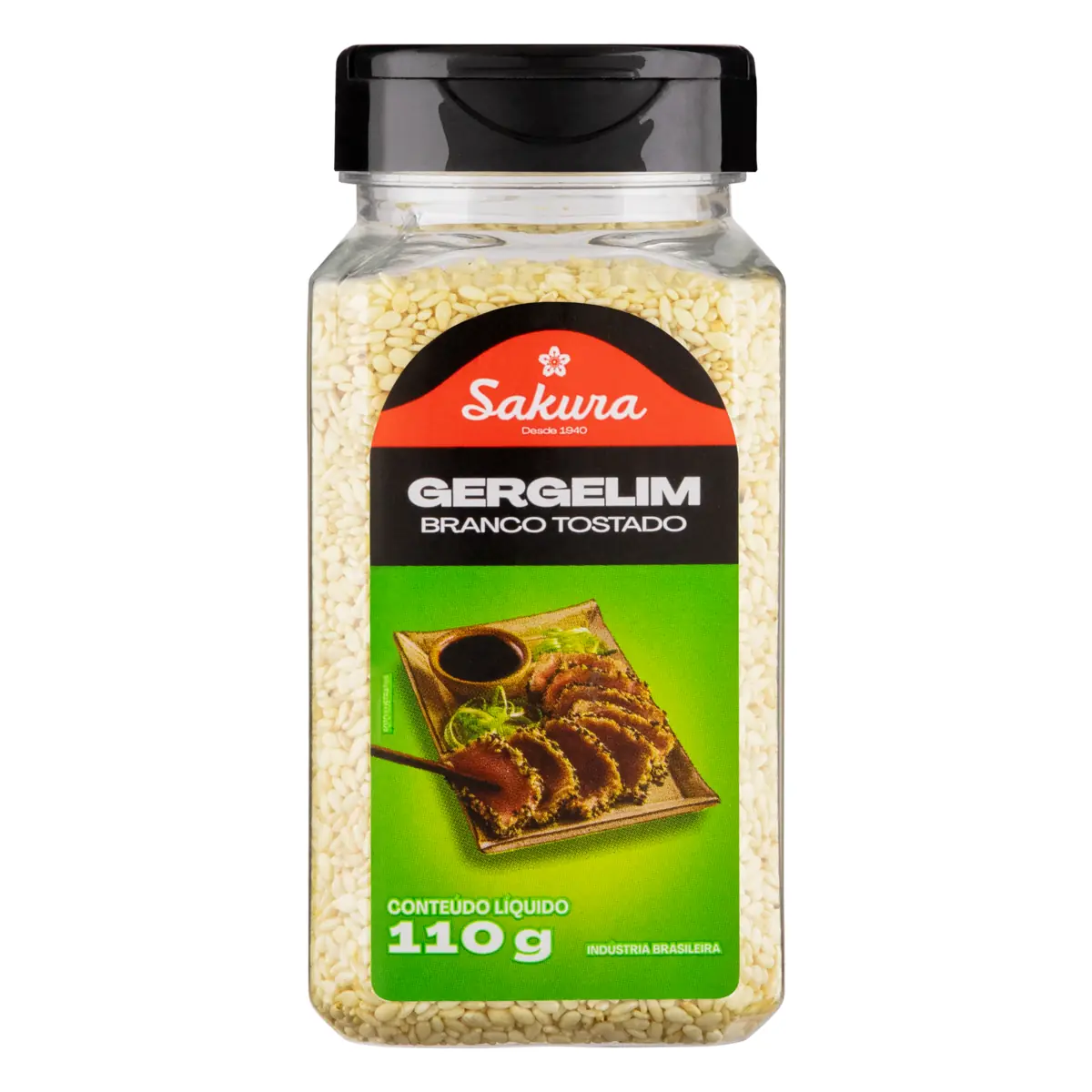 Gergelim Branco Tostado Sakura Pote 110g