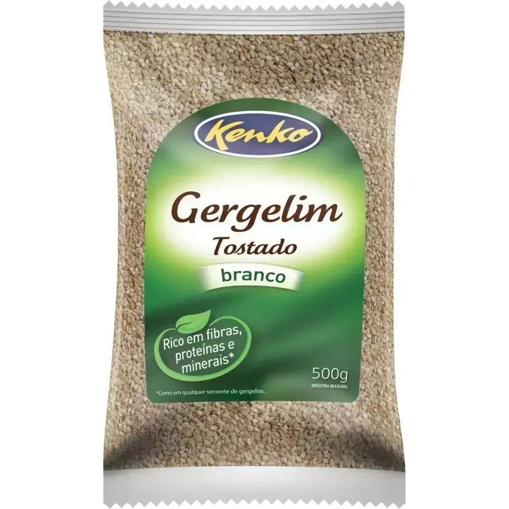 Gergelim Tostado Branco Kenko 500g