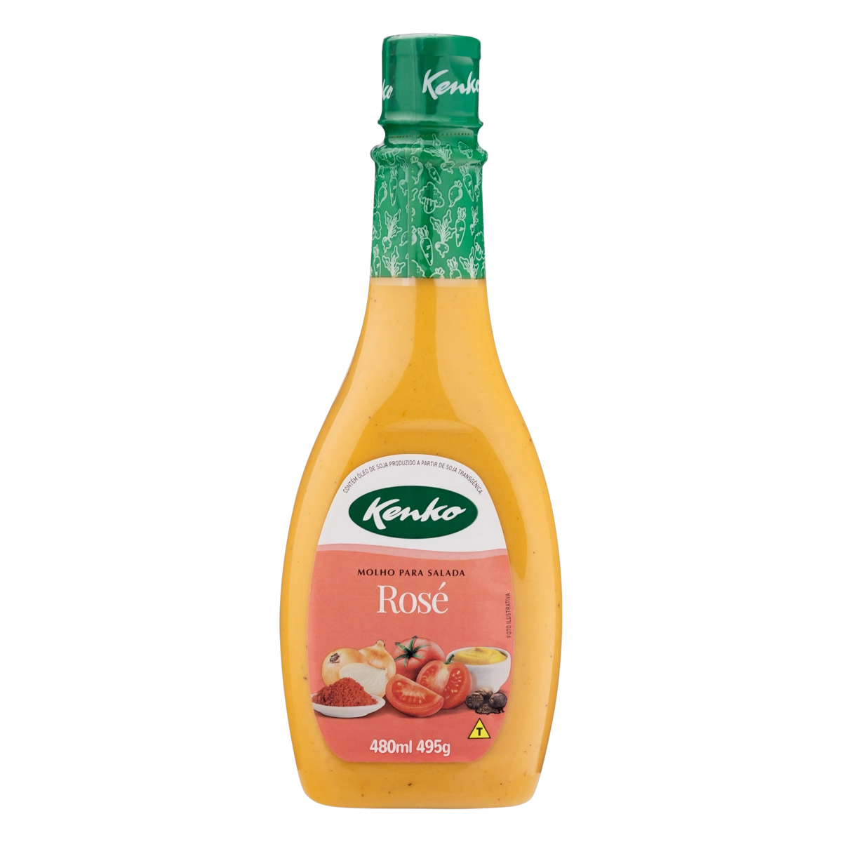 Molho Para Salada Rosé Kenko Squeeze 480ml