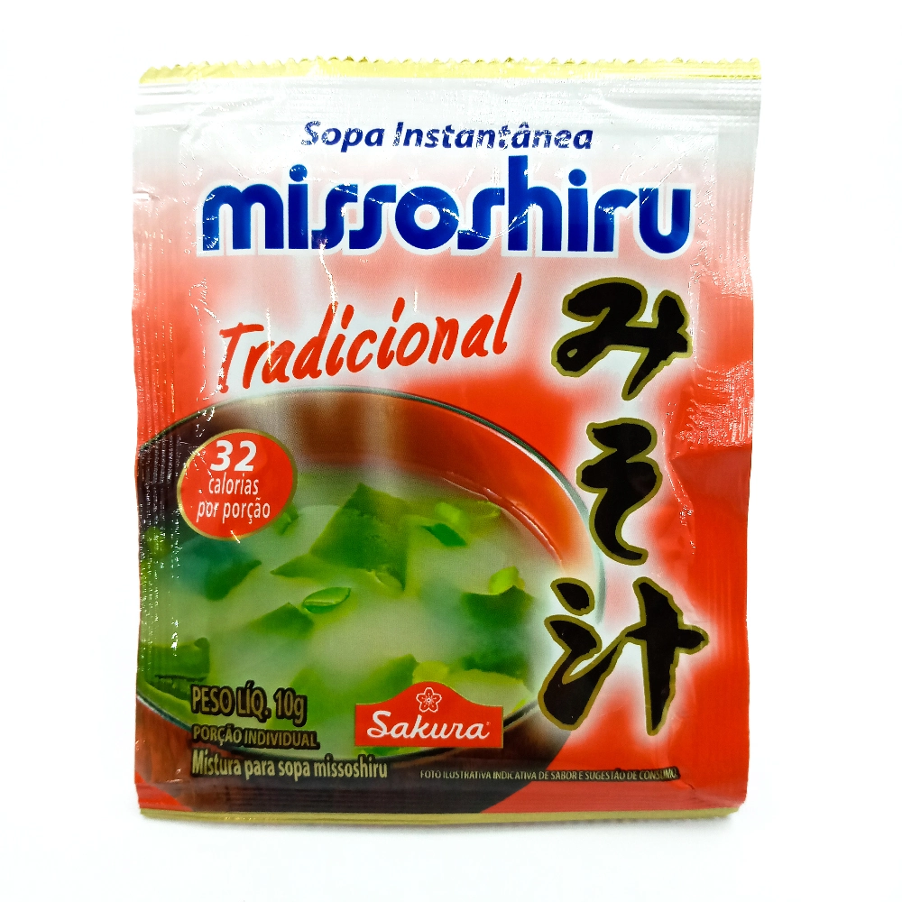 Missoshiru Sopa Instantânea Tradicional Sakura 10g
