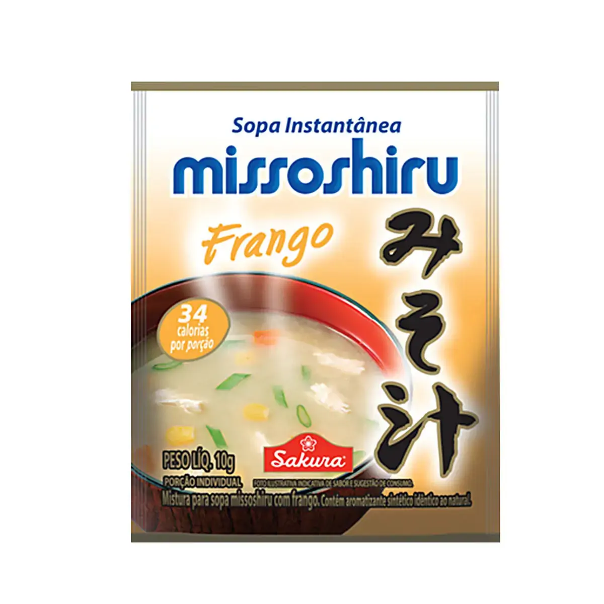 Sopa Sakura Missoshiru Frango