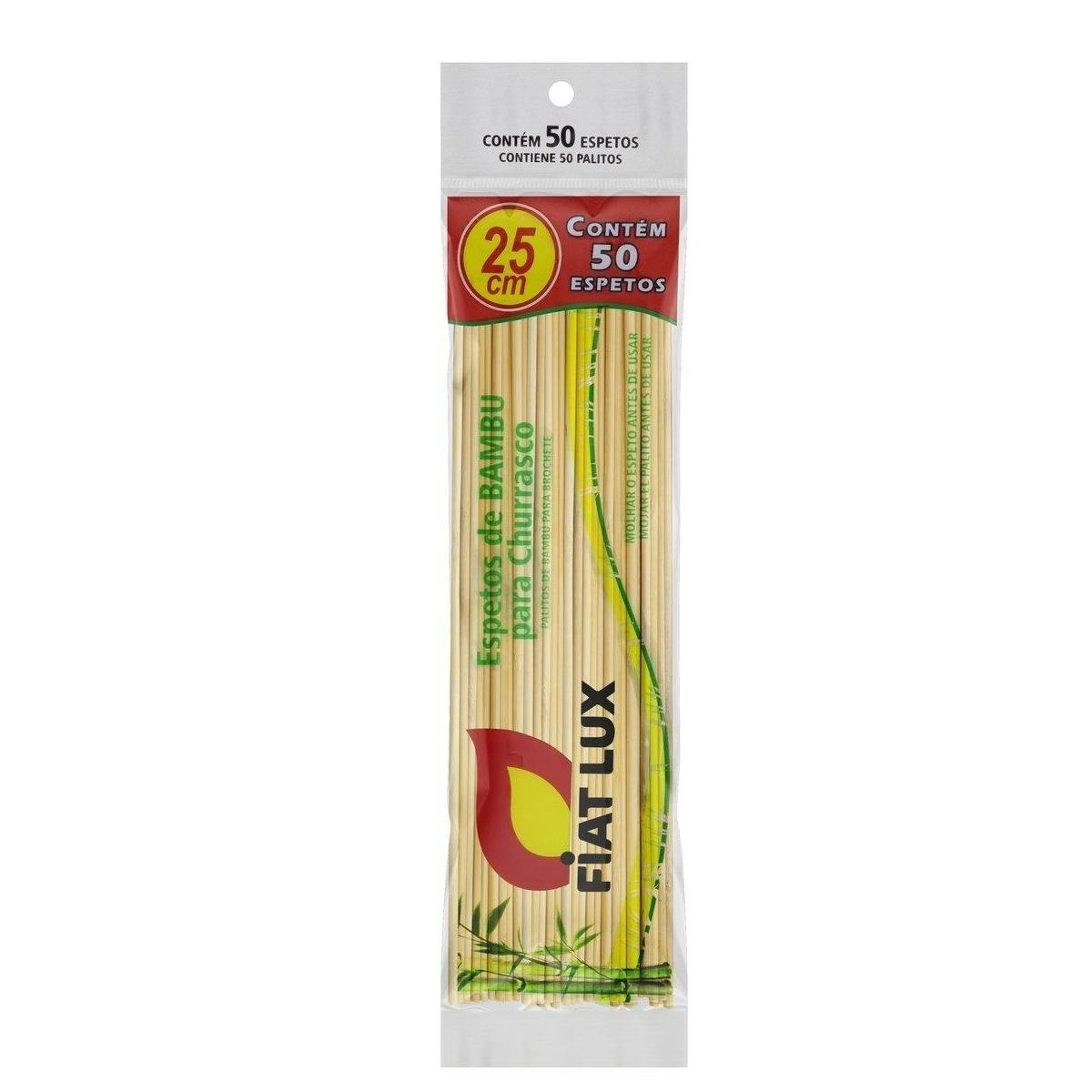 Espeto De Bambu FIAT LUX 50 Unidades