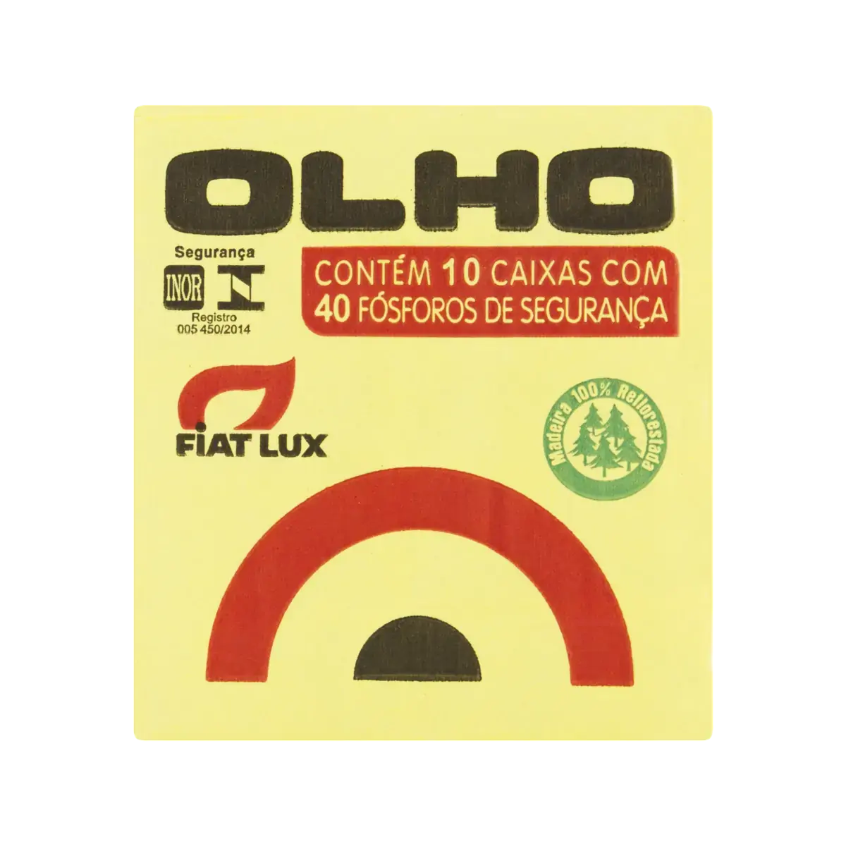 Fósforo De Segurança Fiat Lux Olho 10 Unidades