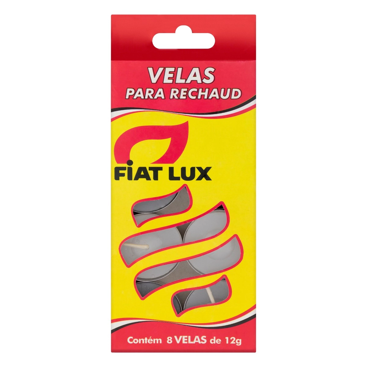 Vela Rechaud Fiat Lux 8 Unidades 12g Cada