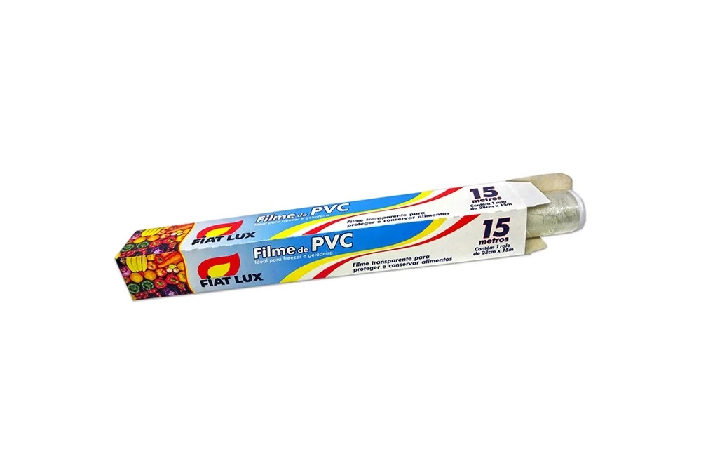 Filme Pvc Fiat Lux 28cm X 15m