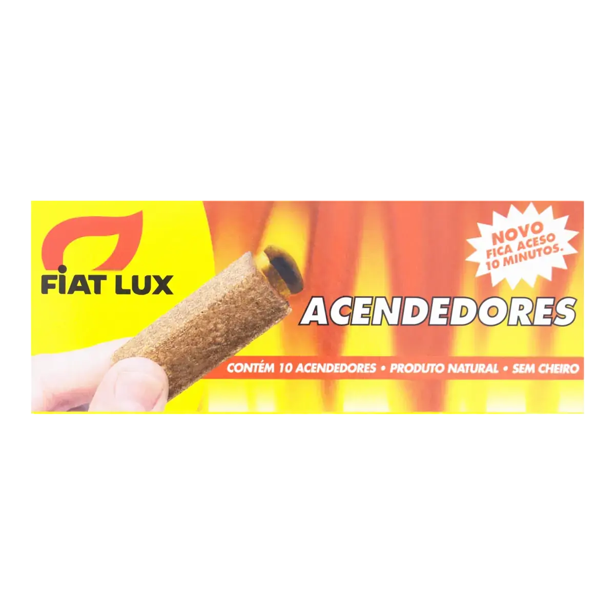 Acendedor Bastão Fiat Lux Caixa 10 Unidades