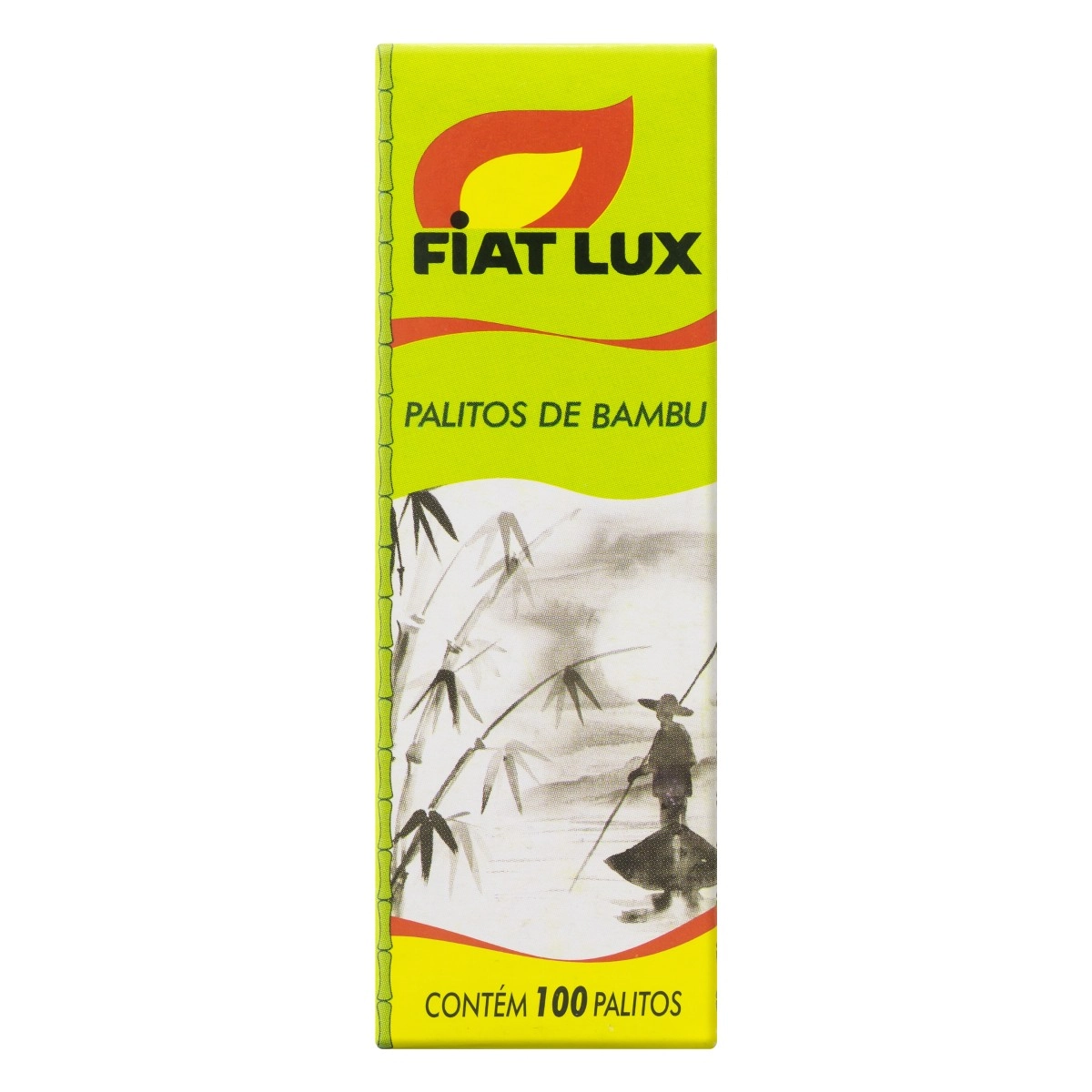 Palito De Dente Bambu Fiat Lux 100 Unidades