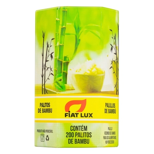 Palito Bambu Fiat Lux 100 Unidades