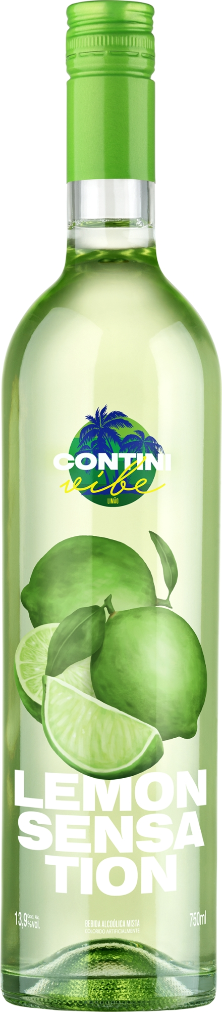 Coquetel Contini Vibe 750ml Limao