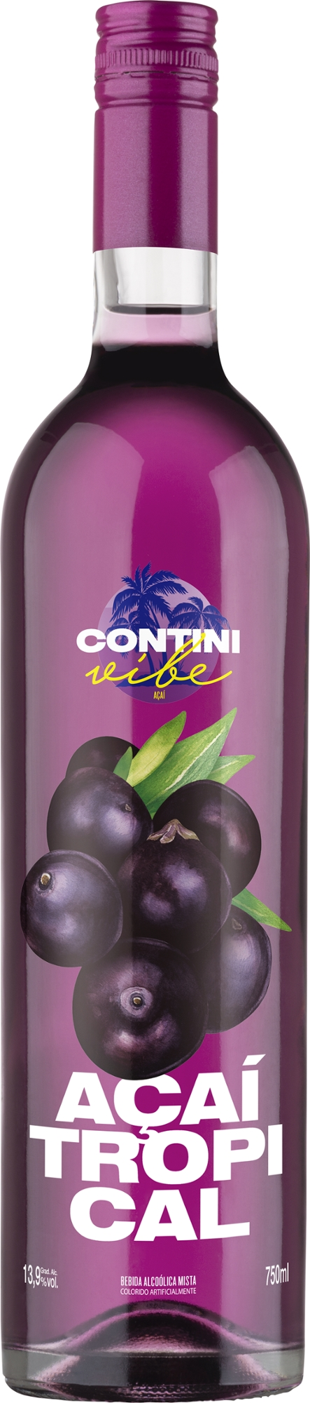 Coquetel Contini Vibe 750ml Acai