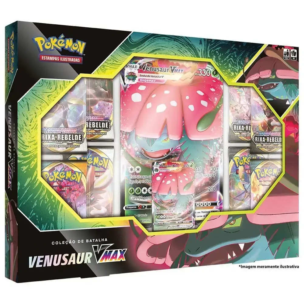 Box Pokemon Blastoise/venusaur Vmax