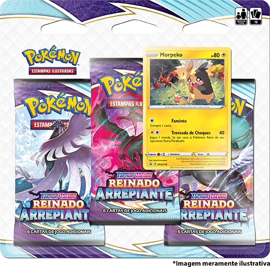 Blister Pokemon Triplo Reinado Arrepiante