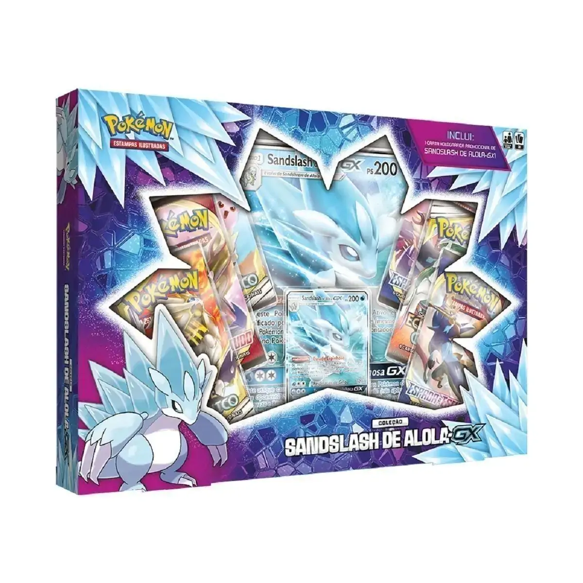 Jogos Box Pokemon Sandslash De Alola Un