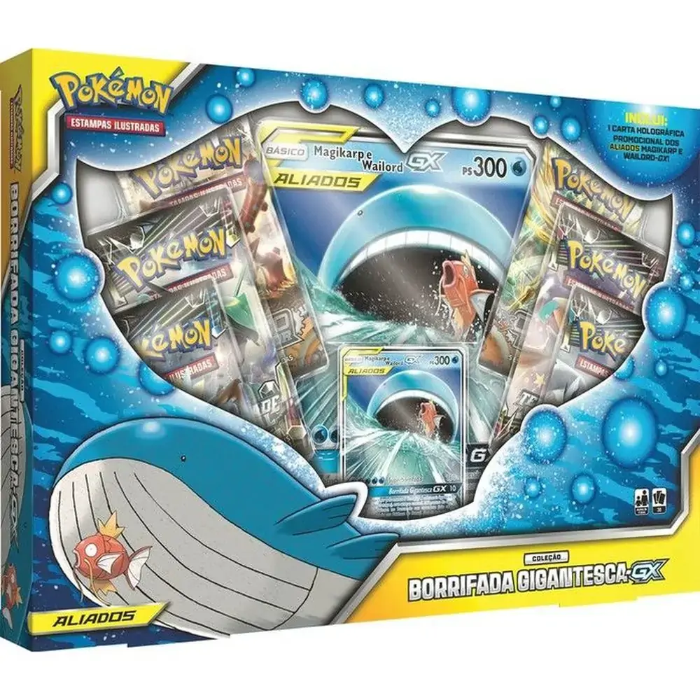 Box Pokemon Borrifada Gigantesca