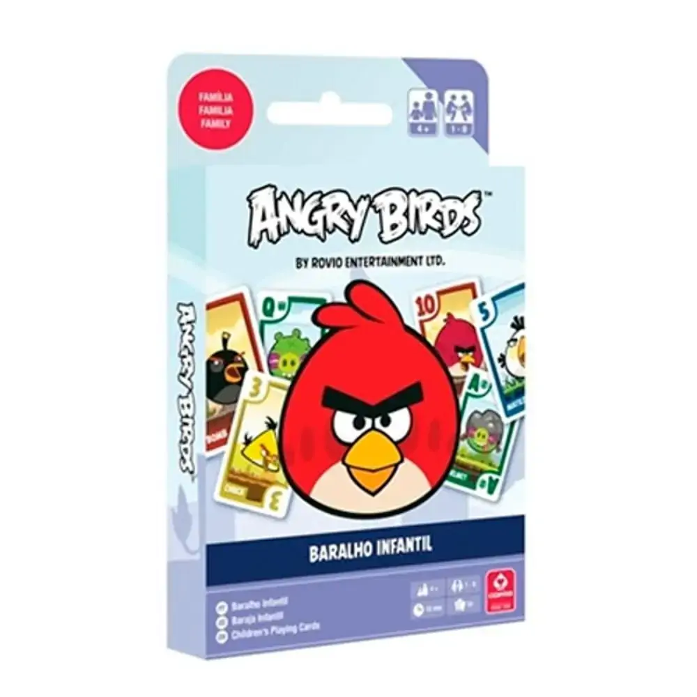 Baralho Copag Jogo Angry Birds