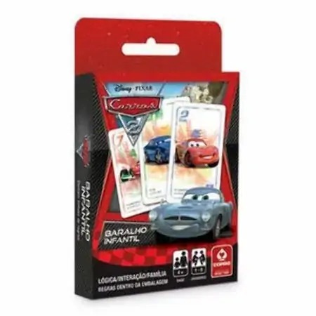 Copag Carros 2 Baralho Infantil