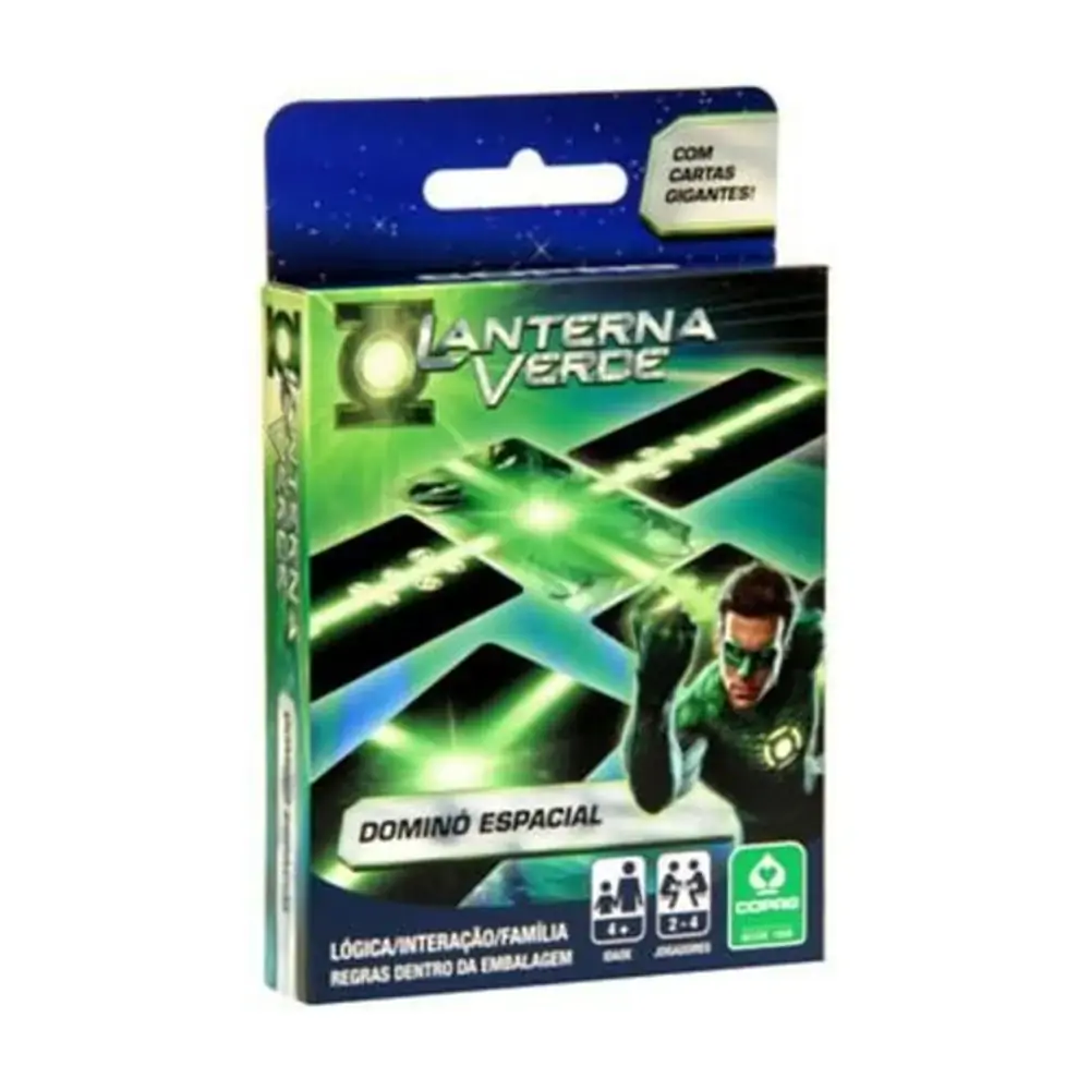 Baralho Copag Jogo Domino Lanterna Verde