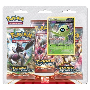 Blister Pokemon Triplo Xy Turbo Revolucao