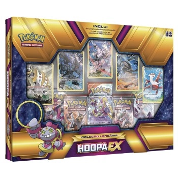 Box Pokemon Pikachu/hoopa Ex