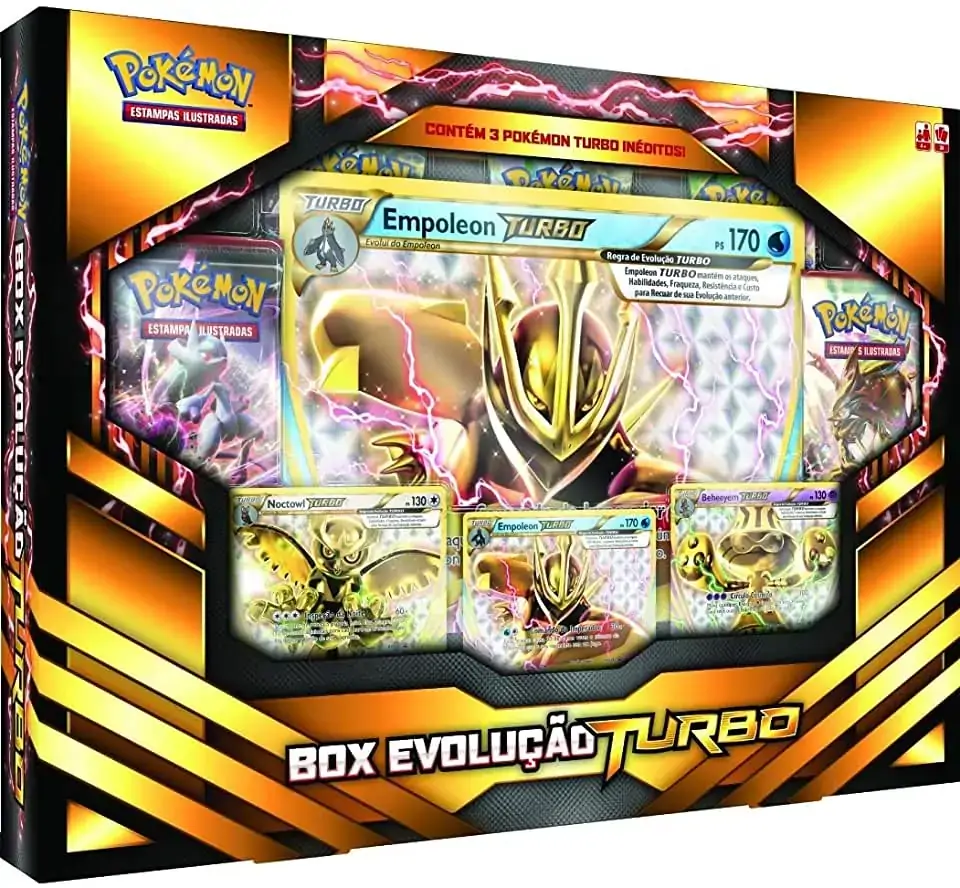 Box Pokemon Evolucao Turbo Empoleon