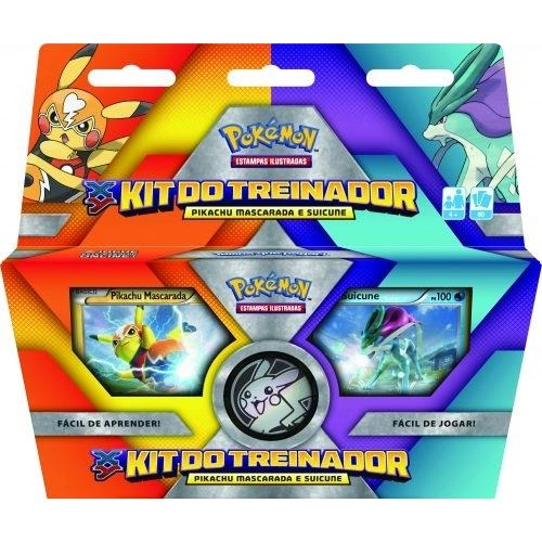 Kit Treinador Pokemon Pikachu/suicune
