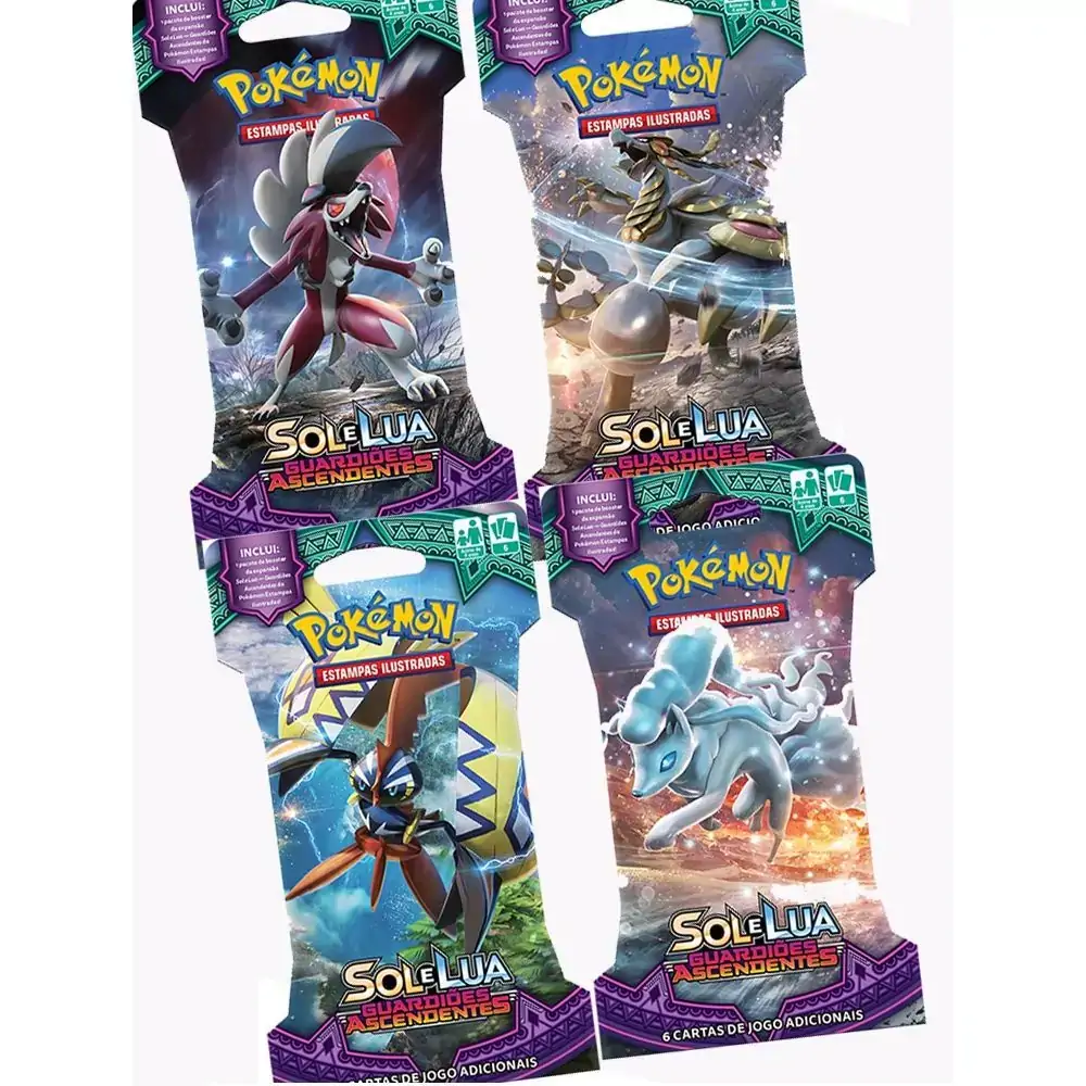 Blister Pokemon Sol E Lua 2 Guardioes Ascendentes