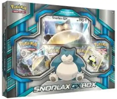 Box Pokemon Snorlax Gx