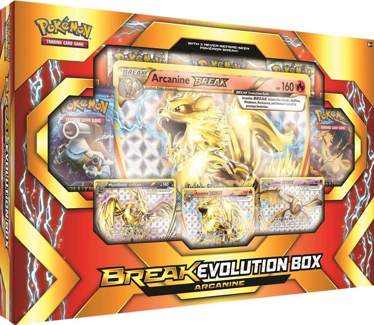 Box Pokemon Evolucao Turbo Arcanine