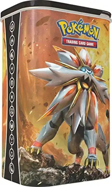 Lata Pokemon Porta Baralho Solgaleo/lunala