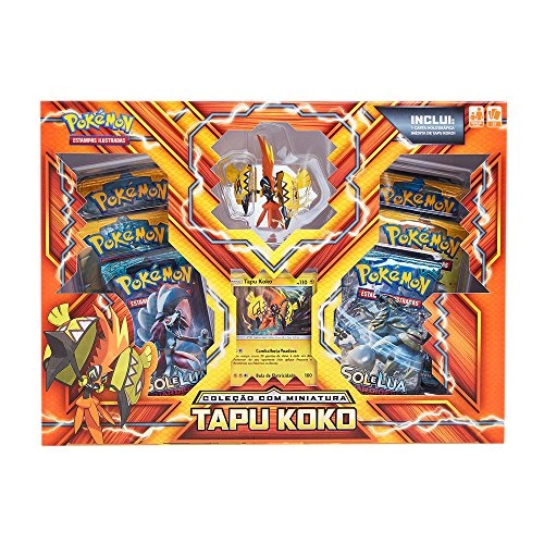 Box Pokemon Miniatura Tapu Koko
