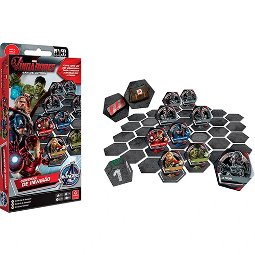 Jogo Controle De Invasão Os Vingadores Era De Ultron Copag